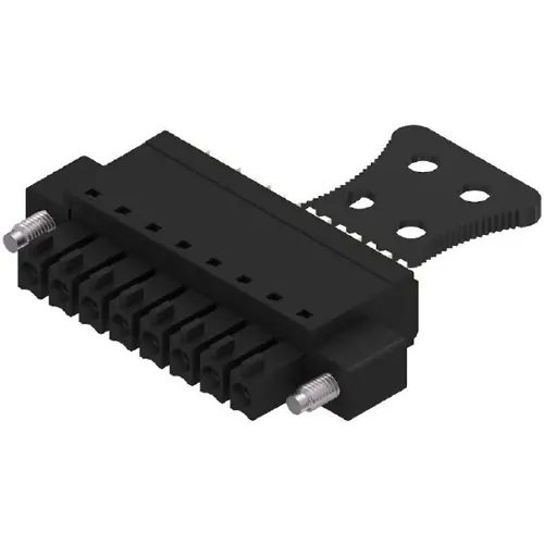 Nur Für Kurze Zeit Buchsenleiste, 8-polig, RM 3.81 mm, gerade, schwarz, 1231380000