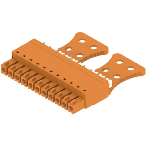 Buchsenleiste, 11-polig, RM 3.81 mm, gerade, orange, 1235870000 Preis Gesenkt