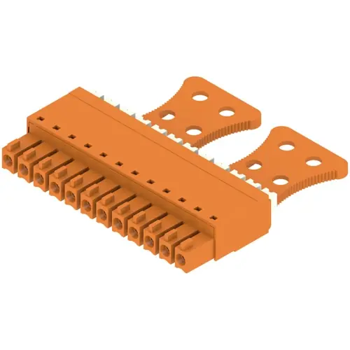 Buchsenleiste, 12-polig, RM 3.81 mm, gerade, orange, 1235880000 Mega-Angebot