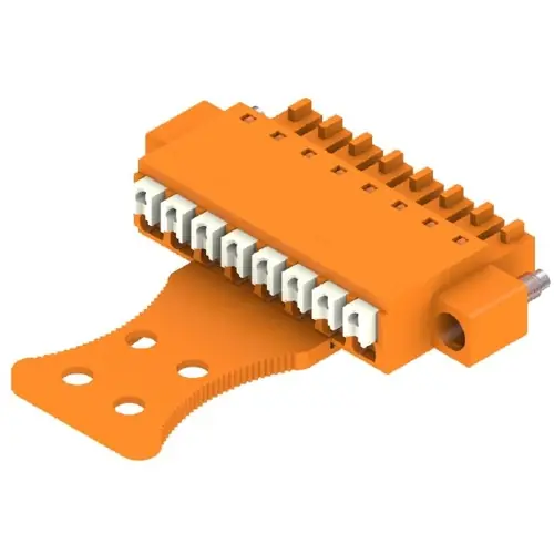 Buchsenleiste, 8-polig, RM 3.81 mm, gerade, orange, 1236000000 Saisonangebot