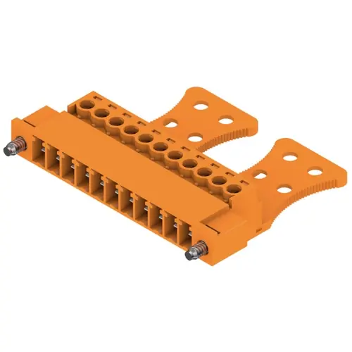 Stiftleiste, 11-polig, RM 3.81 mm, gerade, orange, 1237630000 Nur Heute
