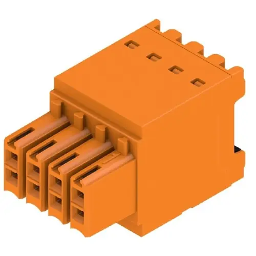 Sale Buchsenleiste, 8-polig, RM 3.5 mm, gerade, orange, 1277290000