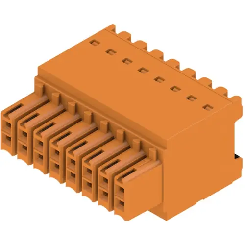 Top-Preis Buchsenleiste, 16-polig, RM 3.5 mm, gerade, orange, 1277340000