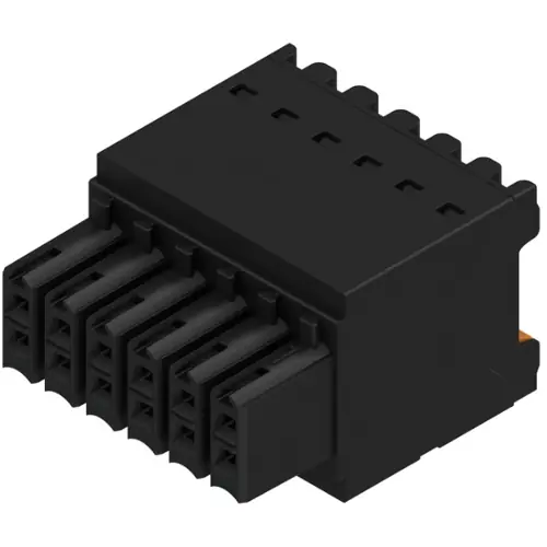 Buchsenleiste, 12-polig, RM 3.5 mm, gerade, schwarz, 1277510000 Neue Kollektion