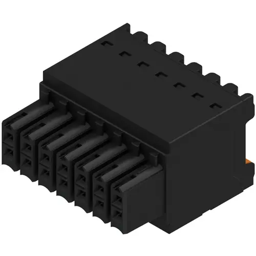 Mega-Angebot Buchsenleiste, 14-polig, RM 3.5 mm, gerade, schwarz, 1277520000