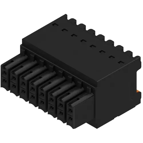 Preisreduziert Buchsenleiste, 16-polig, RM 3.5 mm, gerade, schwarz, 1277530000