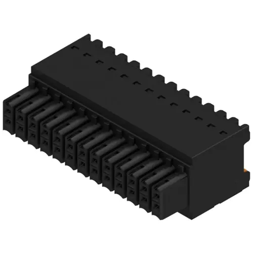Buchsenleiste, 26-polig, RM 3.5 mm, gerade, schwarz, 1277580000 Preiswert