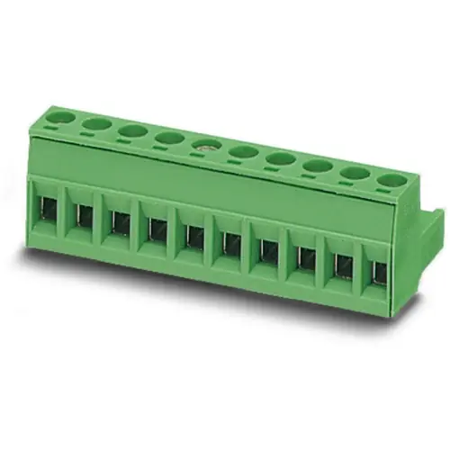 Buchsenleiste, 6-polig, RM 5 mm, gerade, grün, 1754520 Aktuell