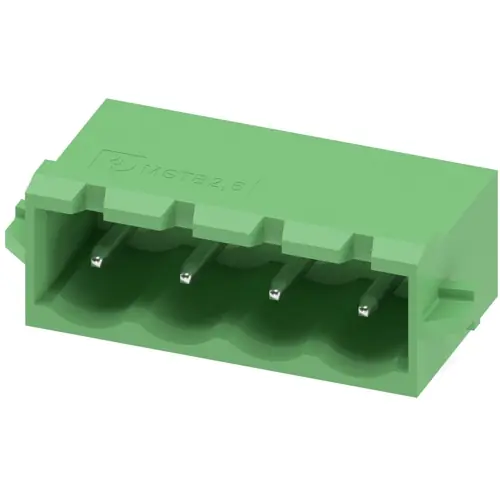 Stiftleiste, 4-polig, RM 5.08 mm, abgewinkelt, grün, 1926031 Sofort Bestellen