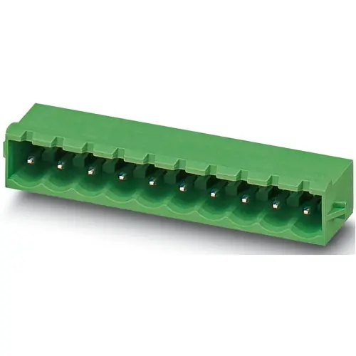 Stiftleiste, 8-polig, RM 5.08 mm, abgewinkelt, grün, 1926073 Sonderangebot