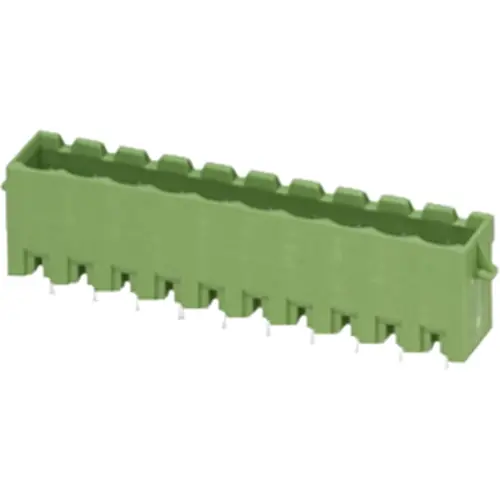 Expressversand Stiftleiste, 9-polig, RM 5 mm, gerade, grün, 1944660