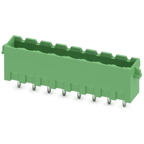 Stiftleiste, 8-polig, RM 5.08 mm, gerade, grün, 1936076 Markenware