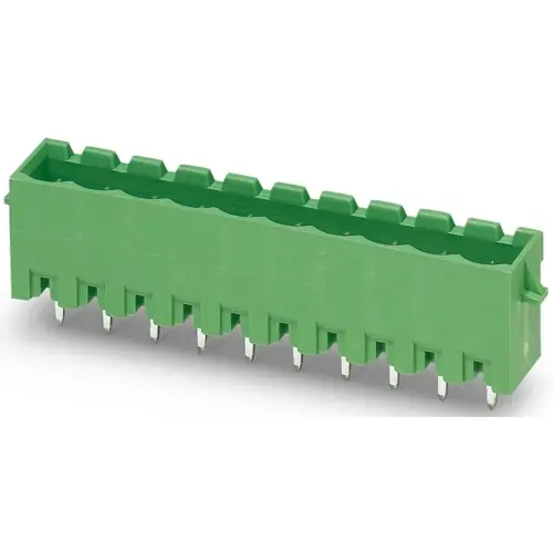 Stiftleiste, 12-polig, RM 5.08 mm, gerade, grün, 1936115 Rabatt