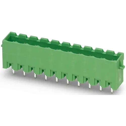 Stiftleiste, 13-polig, RM 5.08 mm, gerade, grün, 1936128 Gratis Versand
