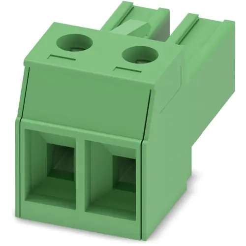 Jetzt Kaufen Buchsenleiste, 2-polig, RM 7.62 mm, abgewinkelt, grün, 1804904