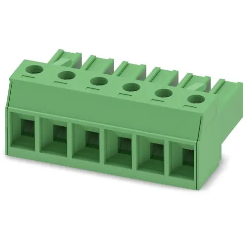Buchsenleiste, 6-polig, RM 7.62 mm, abgewinkelt, grün, 1804946 Super-Preis