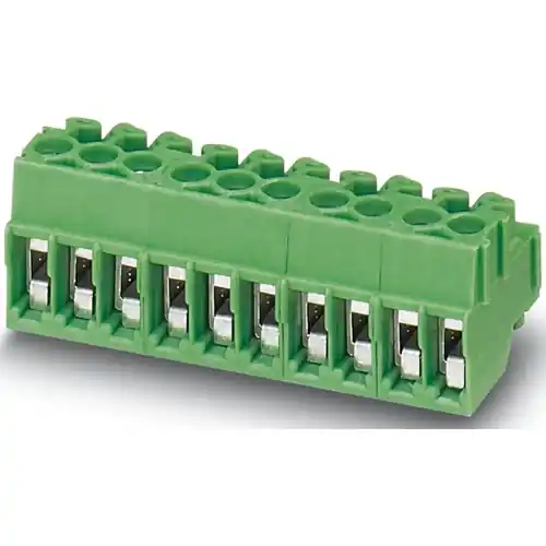 Buchsenleiste, 14-polig, RM 3.5 mm, gerade, grün, 1984138 Knallerangebot