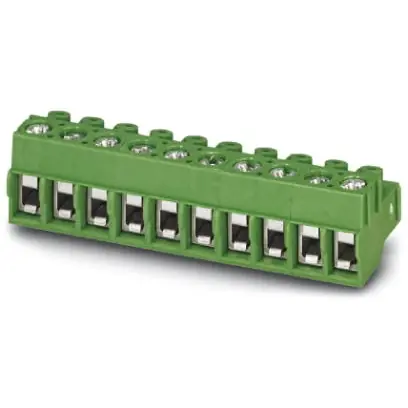 Meistverkauft Buchsenleiste, 11-polig, RM 5 mm, gerade, grün, 1934955