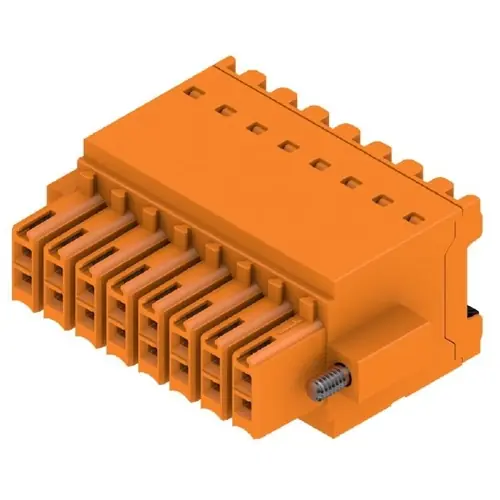 Buchsenleiste, 16-polig, RM 3.5 mm, gerade, orange, 1277740000 Top-Preis