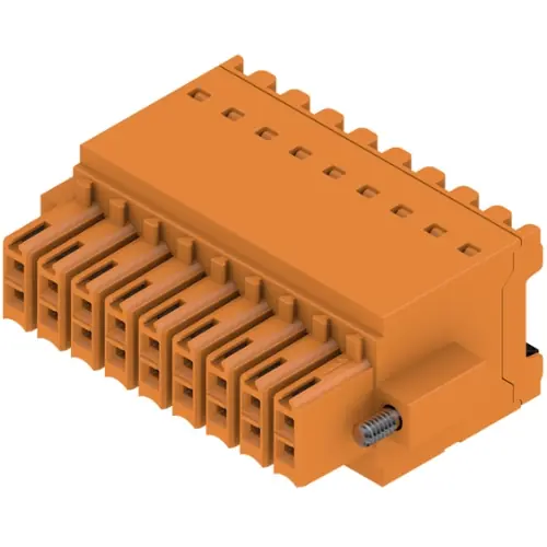 Top-Angebot Buchsenleiste, 18-polig, RM 3.5 mm, gerade, orange, 1277750000