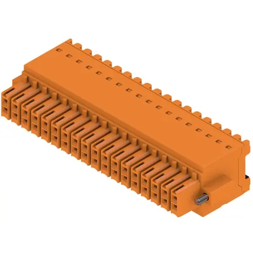Buchsenleiste, 36-polig, RM 3.5 mm, gerade, orange, 1277850000 Neuheit
