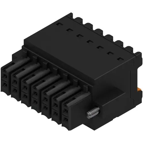 Buchsenleiste, 14-polig, RM 3.5 mm, gerade, schwarz, 1277910000 Neue Ware