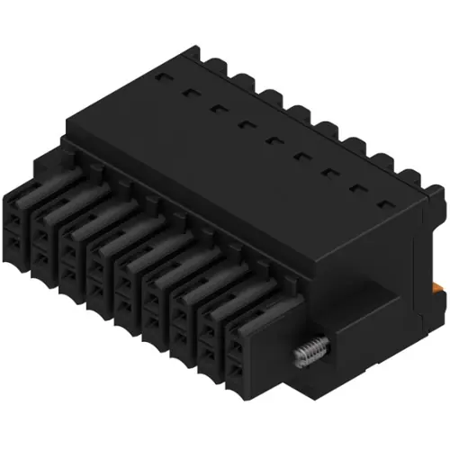 Neue Kollektion Buchsenleiste, 18-polig, RM 3.5 mm, gerade, schwarz, 1277930000