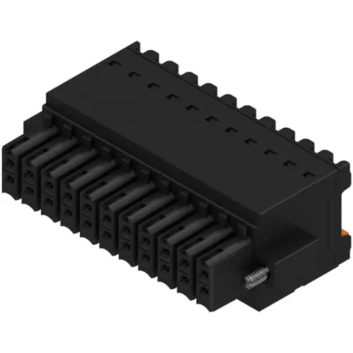 Buchsenleiste, 22-polig, RM 3.5 mm, gerade, schwarz, 1277950000 Markenware