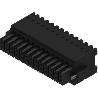 Expressversand Buchsenleiste, 26-polig, RM 3.5 mm, gerade, schwarz, 1277980000