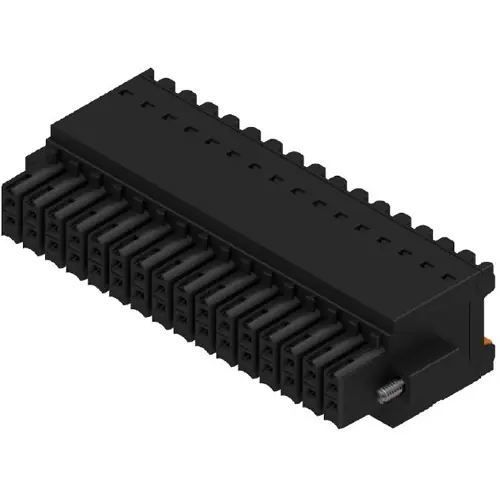 Direkt Vom Hersteller Buchsenleiste, 32-polig, RM 3.5 mm, gerade, schwarz, 1278010000