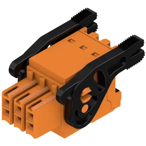 Buchsenleiste, 6-polig, RM 3.5 mm, gerade, orange, 1278050000 Top-Seller