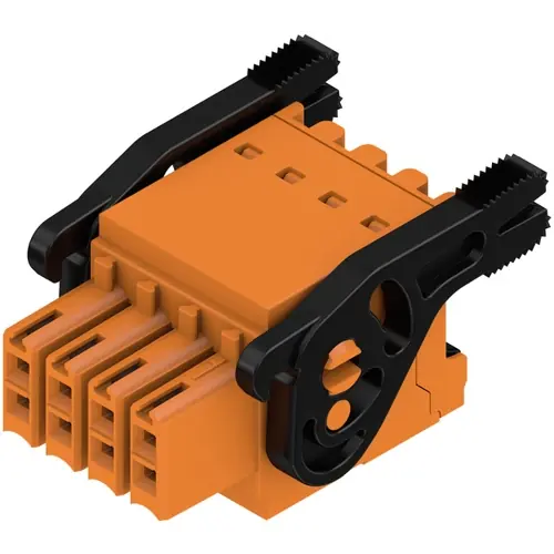 Kostenloser Rückversand Buchsenleiste, 8-polig, RM 3.5 mm, gerade, orange, 1278060000