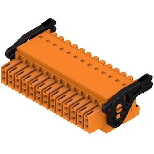 Solange Der Vorrat Reicht Buchsenleiste, 26-polig, RM 3.5 mm, gerade, orange, 1278150000