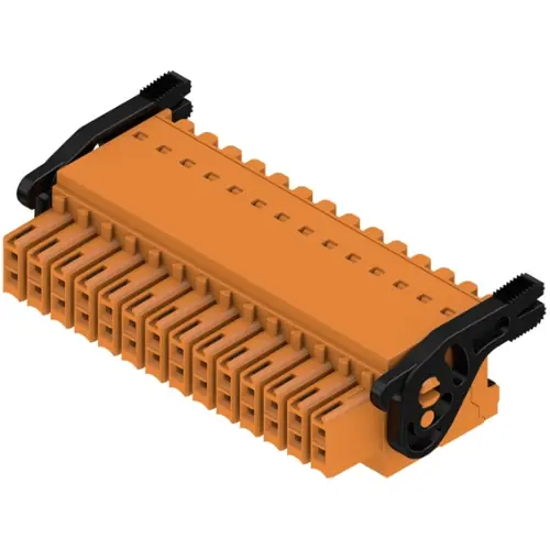 Preiswert Buchsenleiste, 28-polig, RM 3.5 mm, gerade, orange, 1278170000