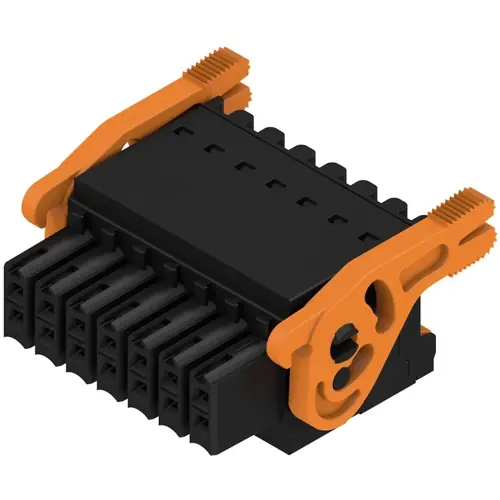 Buchsenleiste, 14-polig, RM 3.5 mm, gerade, schwarz, 1278280000 Geprüft