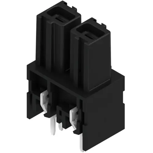 Mega-Angebot Buchsenleiste, 2-polig, RM 10.16 mm, gerade, schwarz, 1289000000