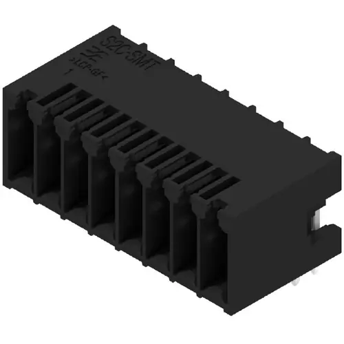 Preisknaller Stiftleiste, 16-polig, RM 3.5 mm, abgewinkelt, schwarz, 1289320000