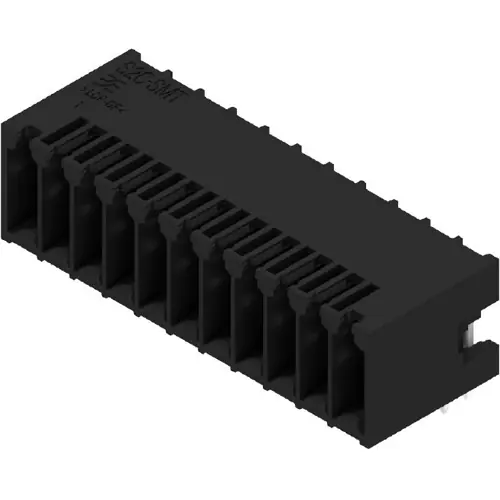 Neu Im Sortiment Stiftleiste, 22-polig, RM 3.5 mm, abgewinkelt, schwarz, 1289350000