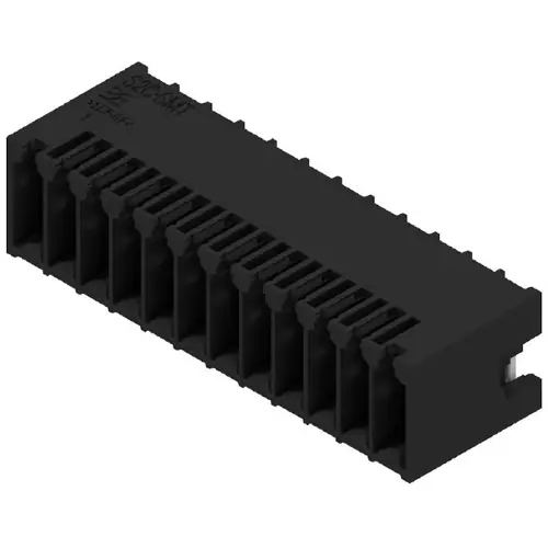 Heißes Angebot Stiftleiste, 24-polig, RM 3.5 mm, abgewinkelt, schwarz, 1289750000