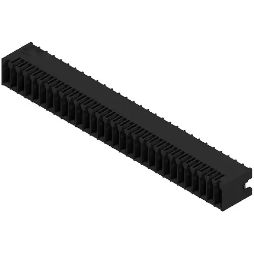 Stiftleiste, 30-polig, RM 3.5 mm, abgewinkelt, schwarz, 1289790000 Markenprodukt