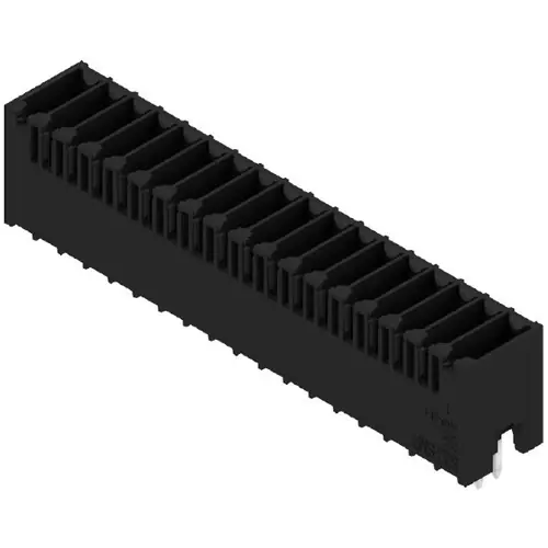 Stiftleiste, 36-polig, RM 3.5 mm, gerade, schwarz, 1290210000 Markenprodukt