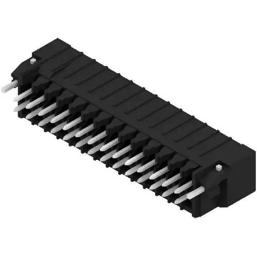 Highlight Stiftleiste, 14-polig, RM 3.5 mm, gerade, schwarz, 1290270000