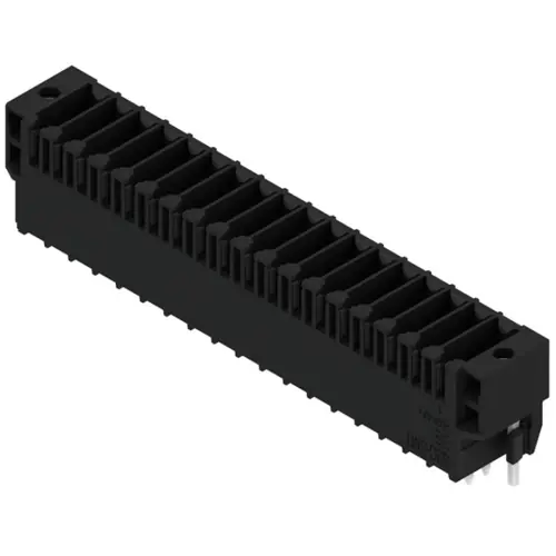 Stiftleiste, 18-polig, RM 3.5 mm, gerade, schwarz, 1290290000 Meistverkauft