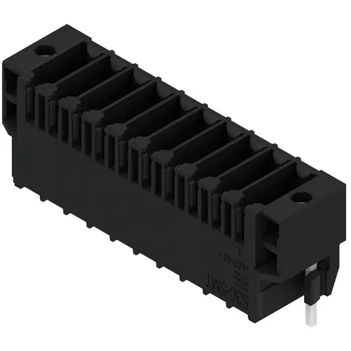 Stiftleiste, 10-polig, RM 3.5 mm, gerade, schwarz, 1290640000 Kostenfreie Lieferung