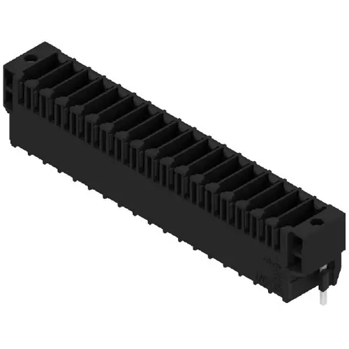 Stiftleiste, 18-polig, RM 3.5 mm, gerade, schwarz, 1290680000 Sonderaktion