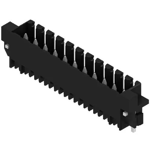 Highlight Stiftleiste, 11-polig, RM 3.5 mm, gerade, schwarz, 1291400000