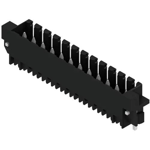 Stiftleiste, 12-polig, RM 3.5 mm, gerade, schwarz, 1291410000 Schneller Versand