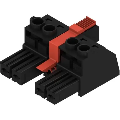 Saisonangebot Buchsenleiste, 4-polig, RM 7.62 mm, gerade, schwarz, 1312730000