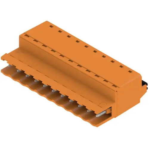 Stiftleiste, 11-polig, RM 5.08 mm, gerade, orange, 1335420000 Garantierte Lieferung