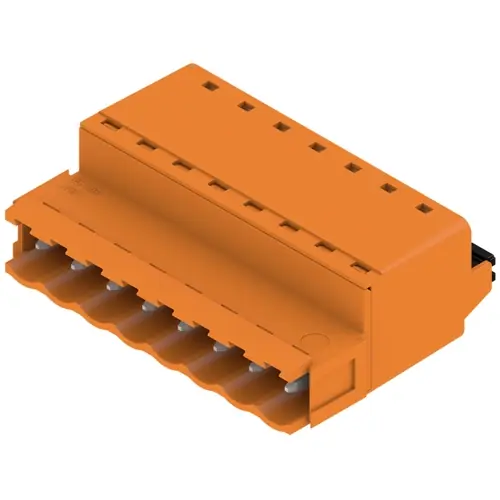 Sofort Bestellen Stiftleiste, 8-polig, RM 5.08 mm, gerade, orange, 1335510000
